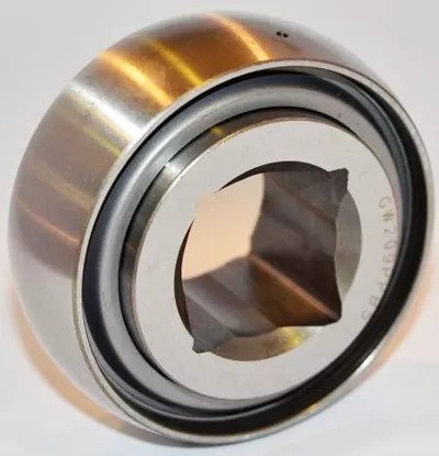 GW209PPB3 Square Bore Agricultural Ball Bearing