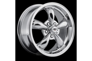 REV Wheels 100 Classic Series 五辐经典抛光改装轮毂 REV 100 Classic Polished Alloy Wheel Rim 5 Spoke Deep Dish Retro Muscle Car Wheel For Ford Chevy Dodge Pickup