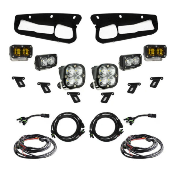 专业雾灯套件 Complete LED Fog Light Kit with Mount Brackets