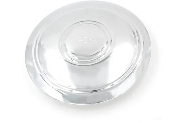 Chrome Vintage Chevy Logo Wheel Hub Cap Smoothie Steel Wheel Center Cover